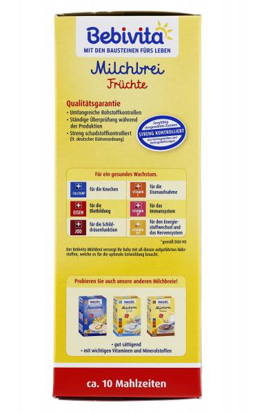 Bebivita Milchbrei Früchte
