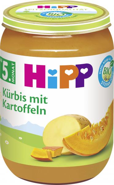 Hipp Kürbis mit Kartoffeln