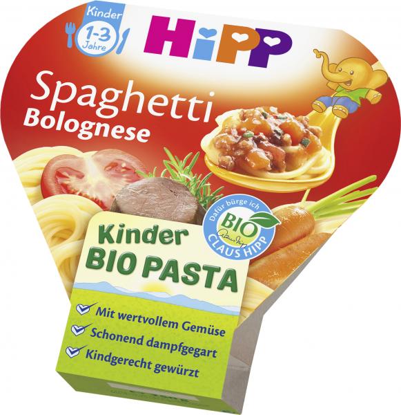 Hipp Kinder Bio Pasta Spaghetti Bolognese