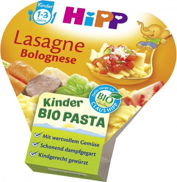 Hipp Kinder Bio Pasta Lasagne Bolognese
