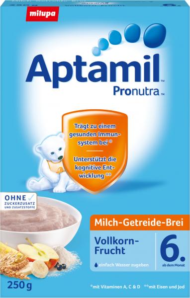 Milupa Aptamil Pronutra Milch-Getreide-Brei Vollkornfrucht