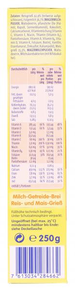 Nestlé Beba Milchbrei, Grieß, nach dem 4. Monat, Faltschachtel