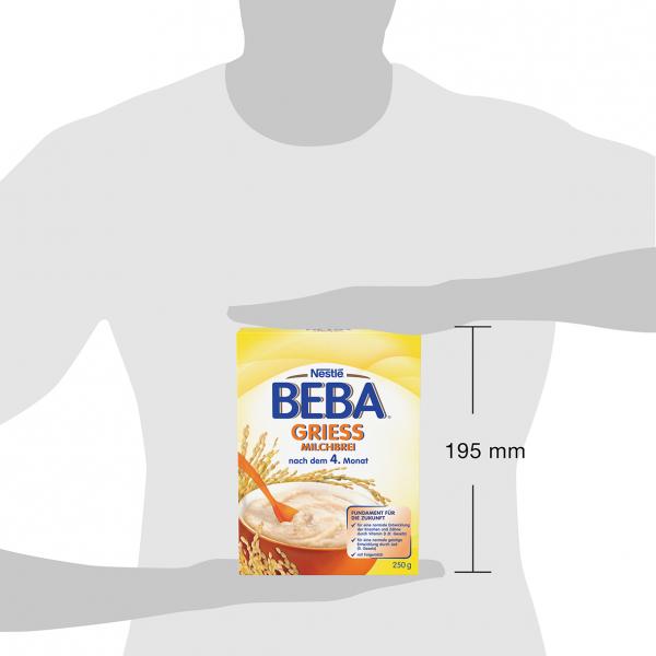 Nestlé Beba Milchbrei, Grieß, nach dem 4. Monat, Faltschachtel