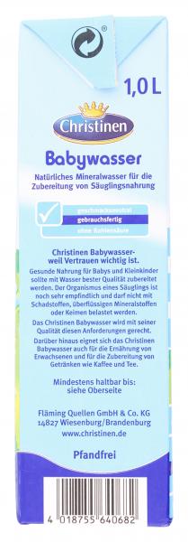 Christinen Babywasser