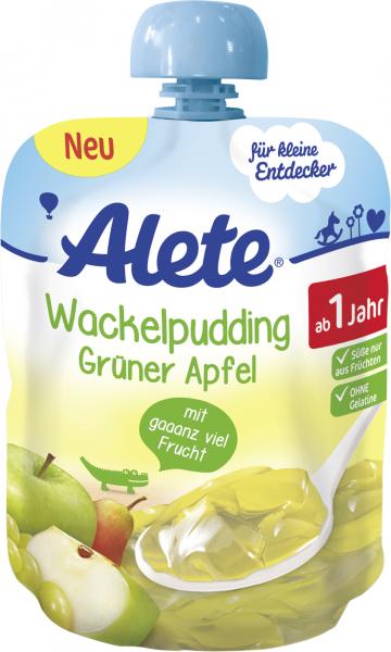 Alete Wackelpudding Grüner Apfel
