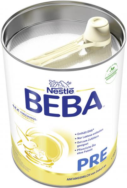 Nestlé Beba Pre Anfangsmilch von Geburt an