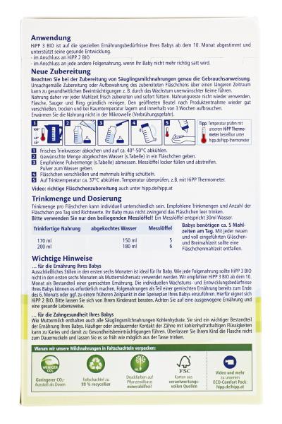 Hipp Bio 3 Folgemilch