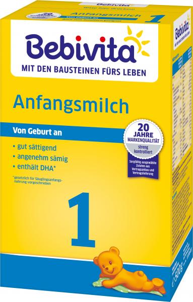 Bebivita Anfangsmilch 1 von Geburt an