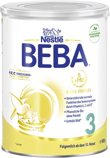 Nestlé Beba Folgemilch 3 dem 10. Monat