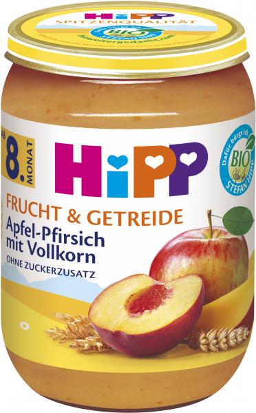 Hipp Frucht & Getreide Apfel-Pfirsich mit Vollkorn