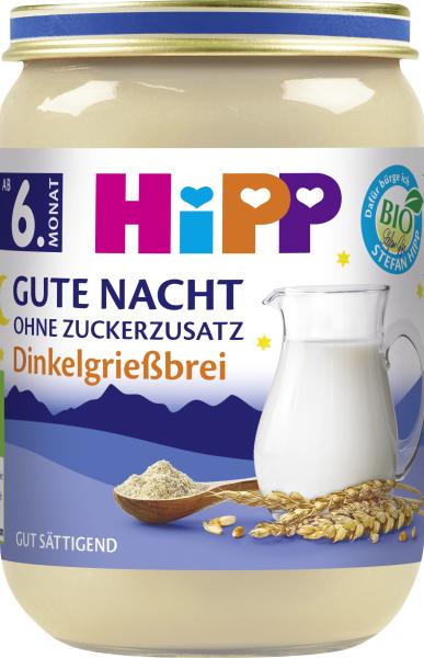 Hipp Gute Nacht Dinkelgrießbrei