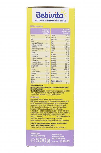 Bebivita Hydrolysierte Anfangsnahrung Pre HA