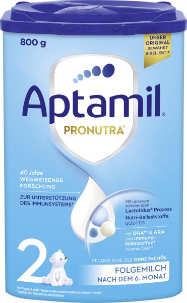 Aptamil Pronutra Folgemilch nach dem 6. Monat