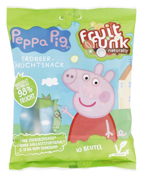 Fruit Funk Peppa Pig Erdbeer Snack