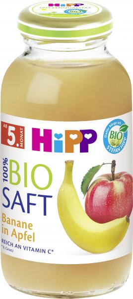 Hipp 100% Bio Saft Banane in Apfel