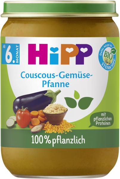Hipp Couscous-Gemüsepfanne