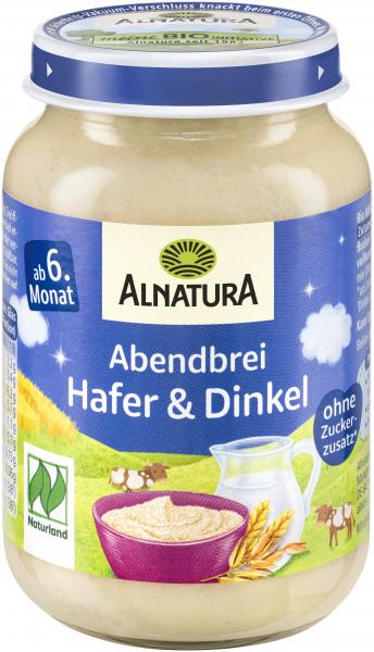 Alnatura Bio Abendbrei Hafer-Dinkel