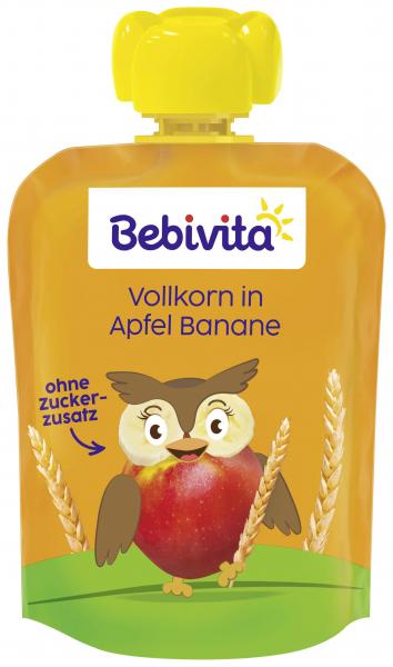 Bebivita Kinderspass Vollkorn in Apfel Banane