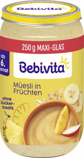Bebivita Müsli in Früchten