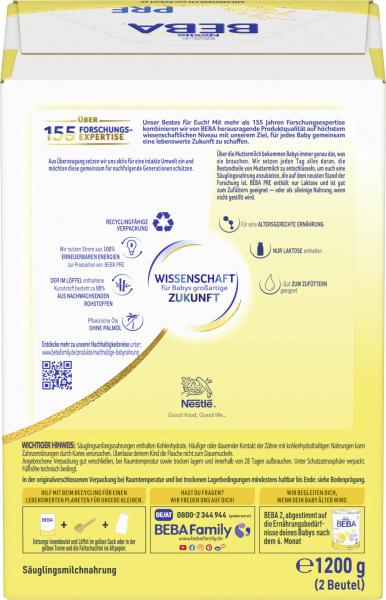 Nestlé BEBA Pre Anfangsmilch von Geburt an
