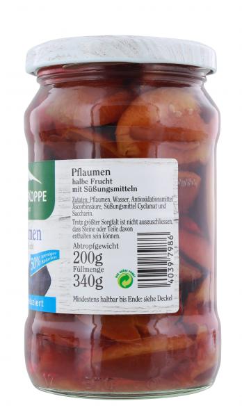 Schneekoppe Pflaumen halbe Frucht 