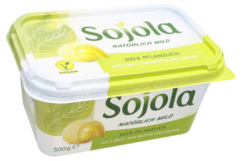 Sojola Soja Margarine ohne Palmöl