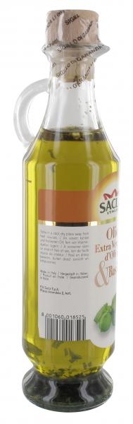 Sacla Olio Extra Vergine d'Oliva & Basilico 