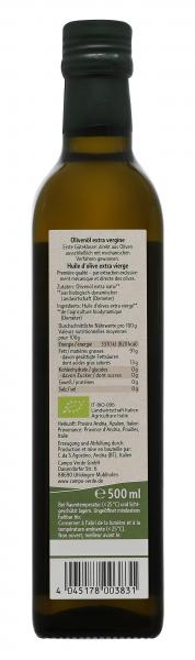 Campo Verde Demeter Olivenöl extra vergine