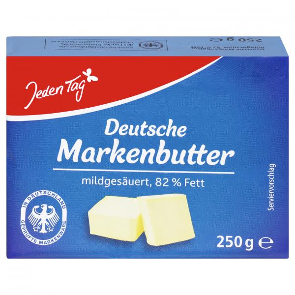 Jeden Tag Deutsche Markenbutter
