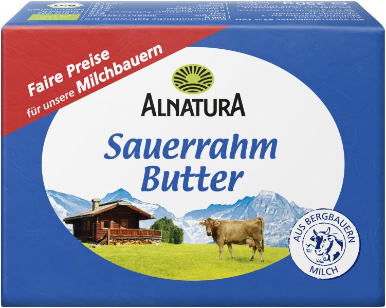 Alnatura Bergbauern Sauerrahm Butter