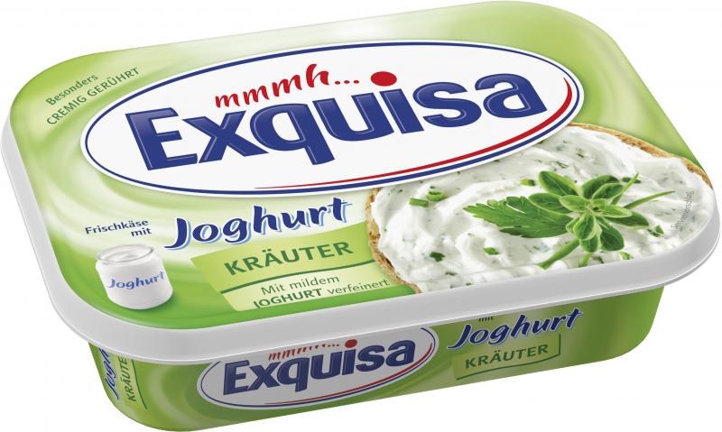 Exquisa Frischkäse mit Joghurt Kräuter