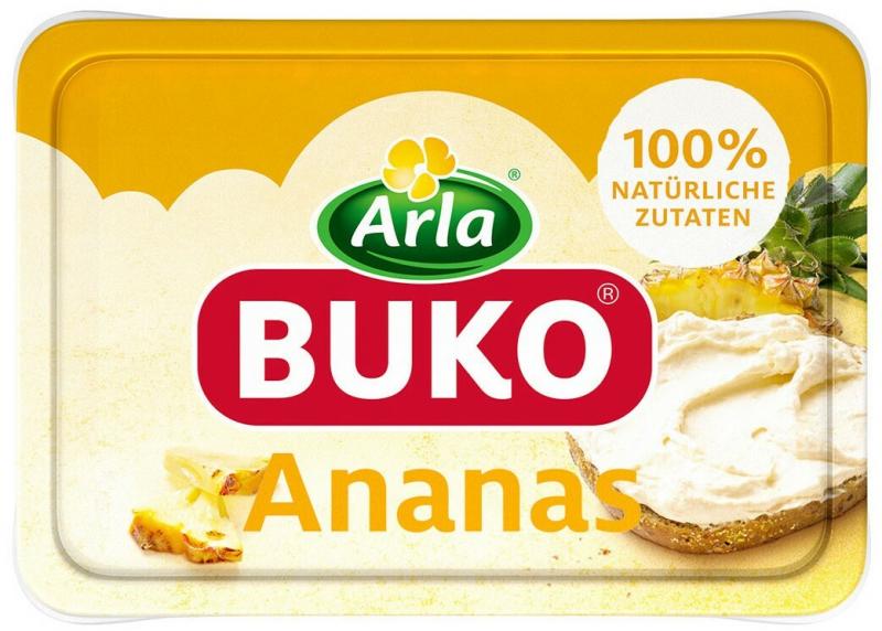 Arla Buko Ananas, Frischkäse, ohne Gentechnik