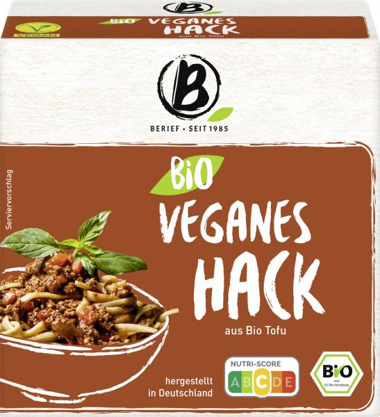 Berief Bio veganes Hack