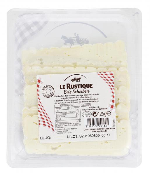 Le Rustique Brie Scheiben cremig mild