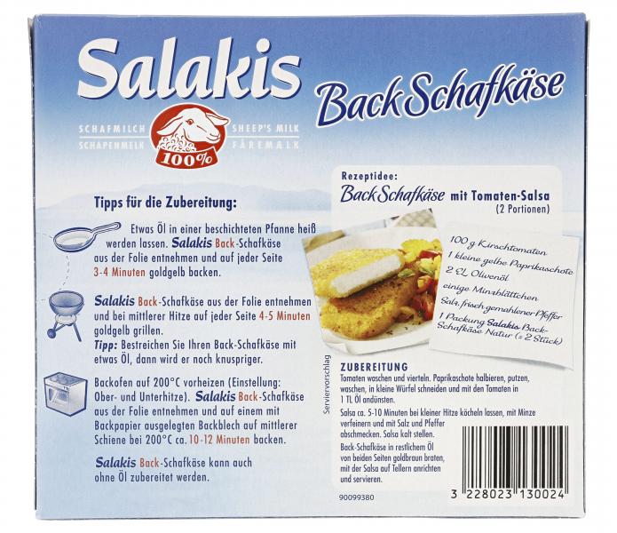 Salakis Back Schafkäse