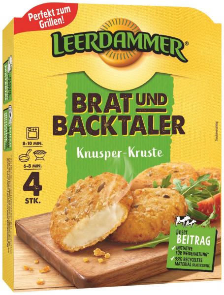 Leerdammer Brat-und Backtaler Knusper-Kruste