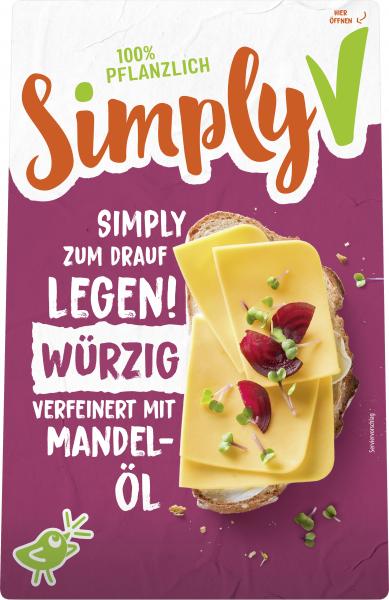 Simply V Käse - Der Würzige vegane Käse im Test - Make It Vegan!