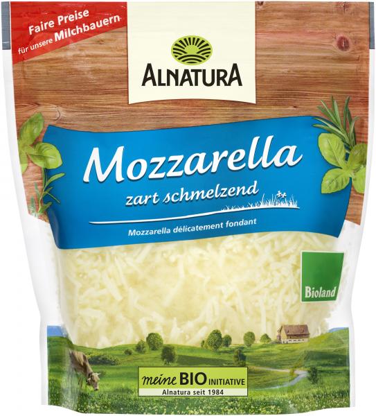 Alnatura Mozzarella gerieben