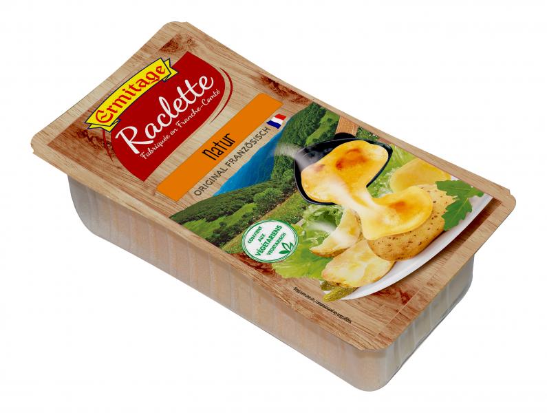 Ermitage Raclette in Scheiben natur