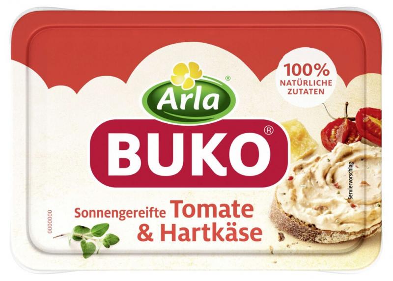 Arla Buko Frischkäse sonnengereifte Tomate & Hartkäse