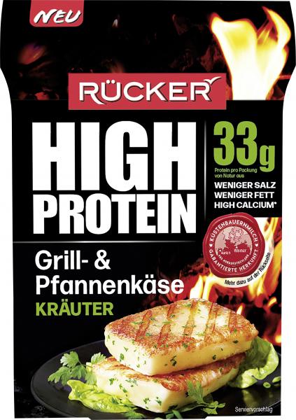 Rücker High Protein Grill- & Pfannenkäse Kräuter