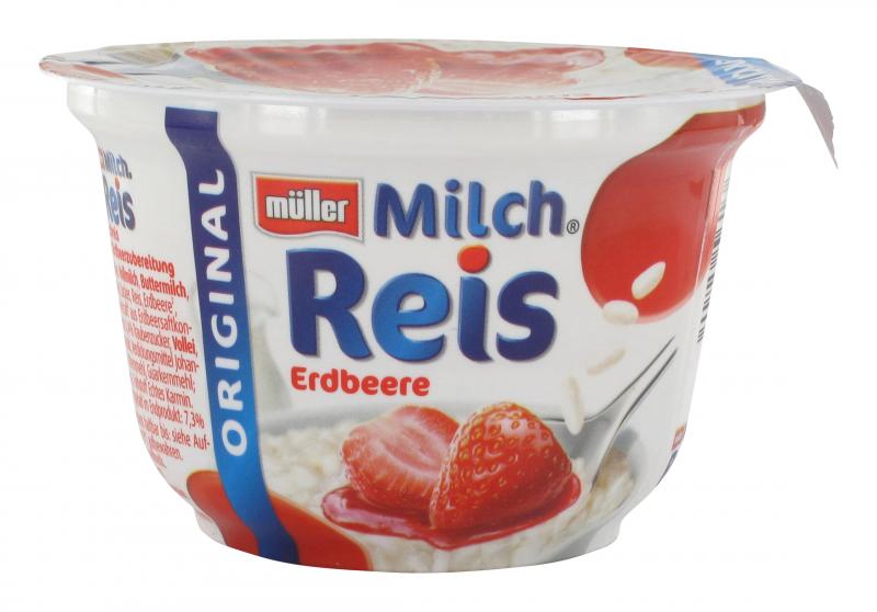 Müller Milchreis Original Erdbeere