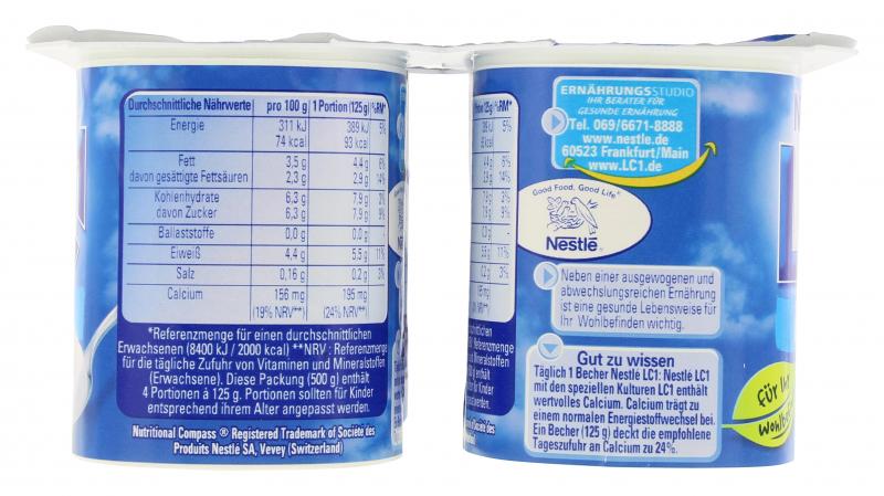 Nestlé LC 1 Joghurt Pur