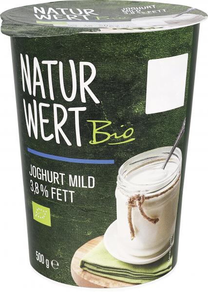 NaturWert Bio Joghurt mild 3,8%