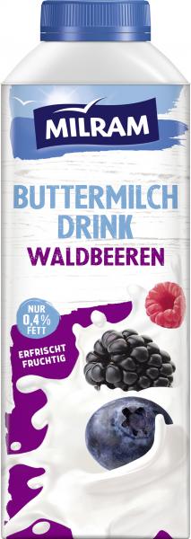 Milram Buttermilch Drink Waldbeeren