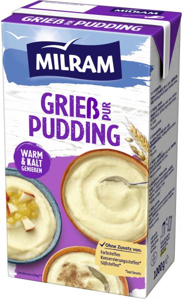 Milram Grießpudding Pur