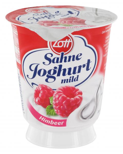Zott Sahnejoghurt Himbeer mild