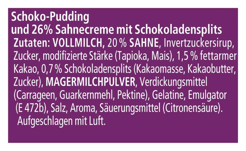 Dr. Oetker Marmorette Schoko-Pudding & Sahne Splits