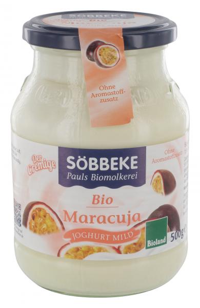 Söbbeke Der Cremige Bio Joghurt mild Maracuja