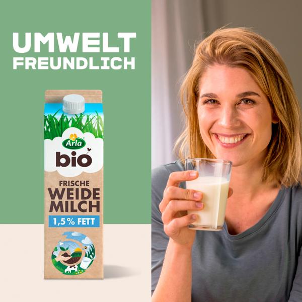 Arla Bio Frische Weidemilch 1,5%